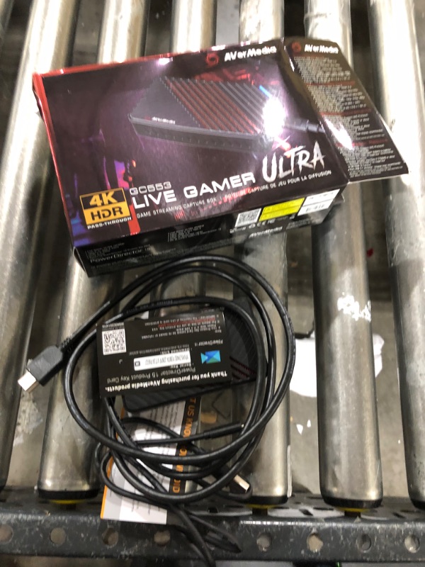 Photo 3 of AVerMedia Live Gamer ULTRA GC553 – 4K60 HDR Pass-Through, 4K30 Capture Card, Ultra-Low Latency for Broadcasting and Recording Xbox series x/s, PS5, Switch, Windows 11/ macOS 10.13 4K30 Ultra-Low Latency