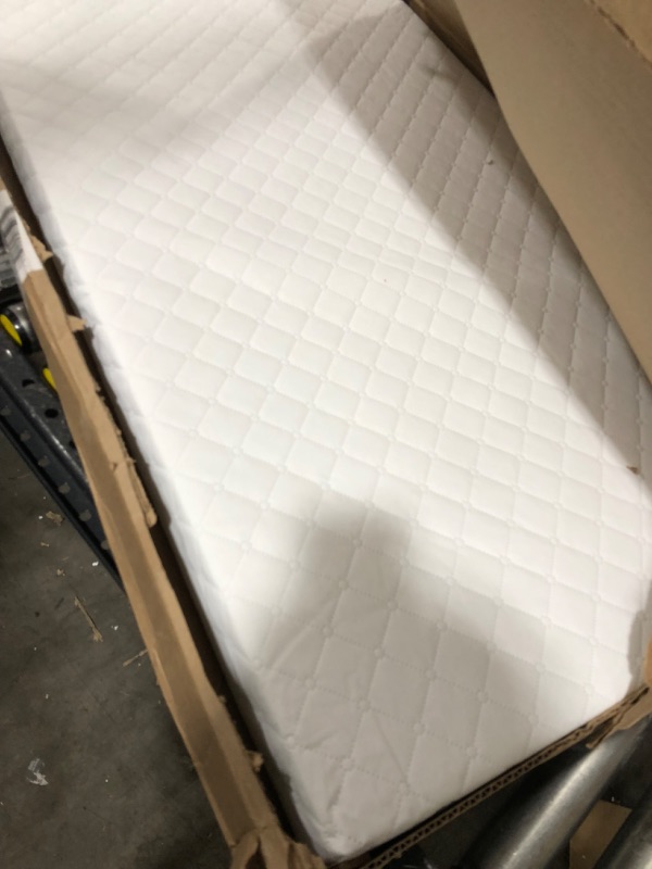 Photo 1 of Dream On Me Twilight 5” 88 Coil Inner Spring Crib And Toddler Mattress, Greenguard Gold Certified, 10 Year Limited Warranty, Waterproof Vinyl Cover, Made In The U.S.A, Support And Comfort