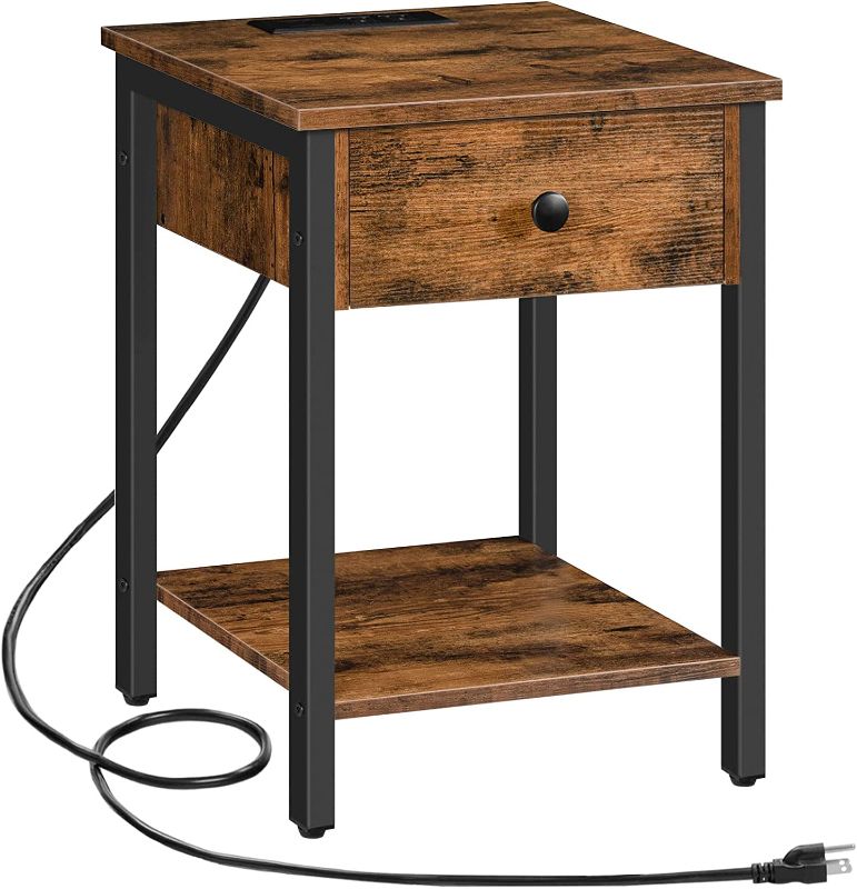 Photo 1 of 2 PACK NIGHTSTAND WITH USB PORTS