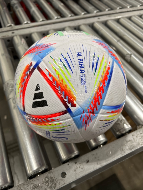 Photo 2 of Adidas FIFA World Cup 2022 Al Rihla League Soccer Ball-5
