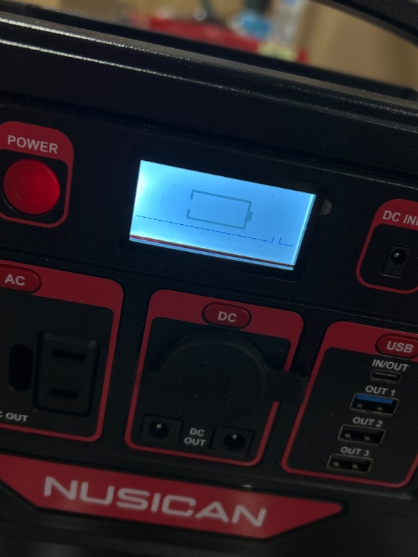 Photo 1 of Peak Nusican 300W / Peak 600W Powerful Portable Power Station 80000mAh Backup Battery