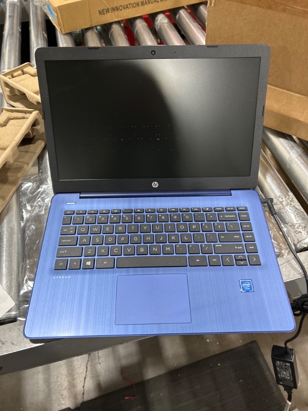 Photo 3 of HP Newest 14" HD Laptop, Windows 11, Intel Celeron Dual-Core Processor Up to 2.60GHz, 4GB RAM, 64GB SSD, Webcam, Dale Pink(Renewed) (Dale Blue)