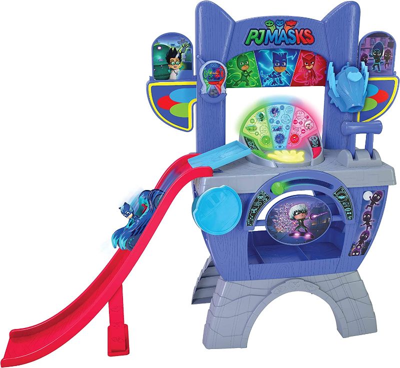 Photo 1 of PJ Masks Saves The Day HQ 36-Inch Tall Interactive Playset with Lights and Sounds, by Just Play