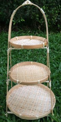 Photo 1 of  Bamboo Basket 3 Tier