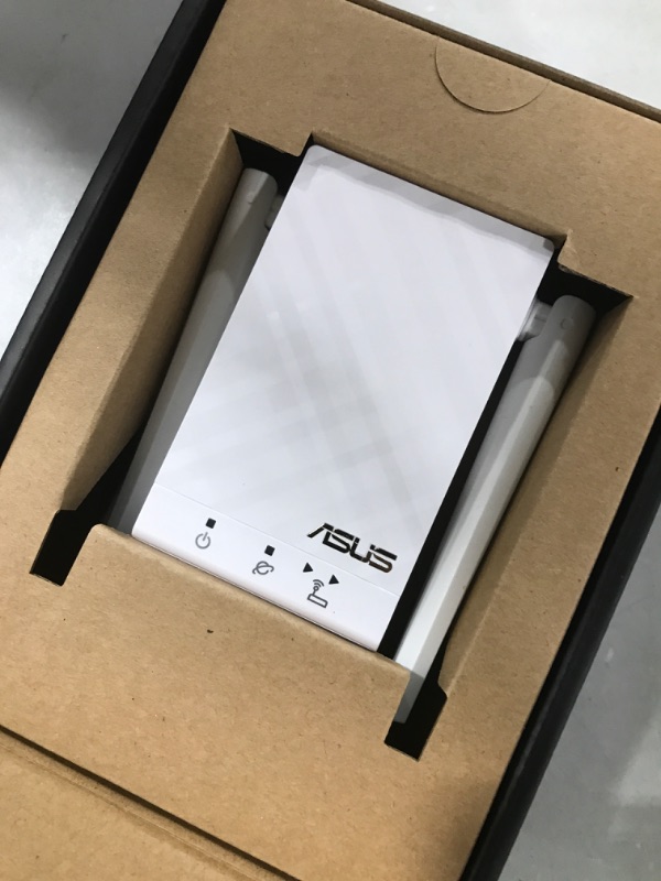 Photo 2 of ASUS AC1200 Dual Band WiFi Repeater & Range Extender (RP-AC55) - Coverage Up to 3000 sq.ft, Wireless Signal Booster for Home, AiMesh Node, Easy Setup