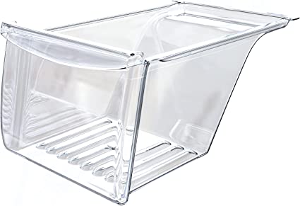 Photo 1 of  Lifetime Appliance 240337103 Crisper Bin Compatible with Frigidaire Refrigerator Shelf | Fridge Drawer | Frigidaire Refrigerator Parts - 240337100, AP2115741, 240323007