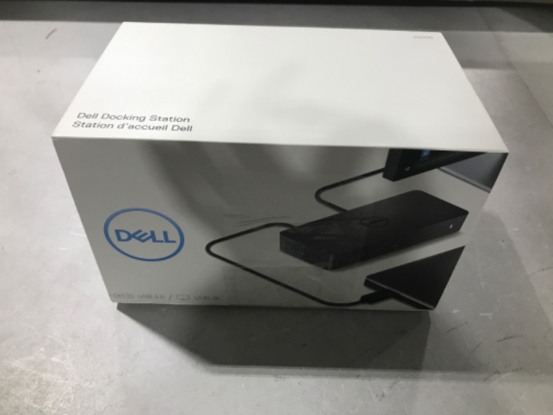 Photo 5 of Dell USB 3.0 Ultra HD/4K Triple Display Docking Station (D3100), Black Triple Display USB 3.0 Single