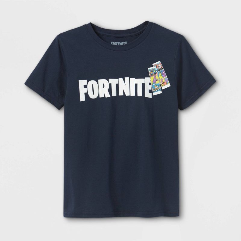 Photo 1 of Boys' Fortnite Short Sleeve Graphic T-Shirt -Medium
