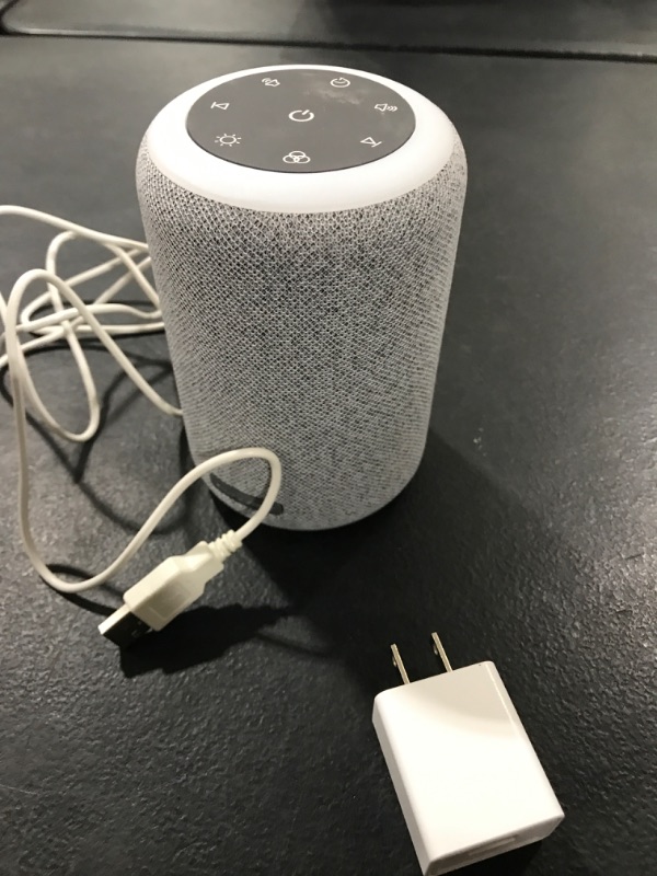 Photo 1 of BUFFBEE White Noise Sound Machine for Sleeping with 17 Soothing Sounds, 8 Color Night Light, Memory Function, Fabric Design - Noise Maker for Home, Office, Kids and Adults
