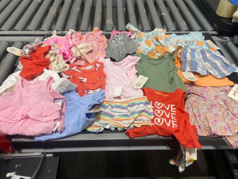 Photo 1 of BOX LOT BABY CLOTHES SIZE  NEWBORN 