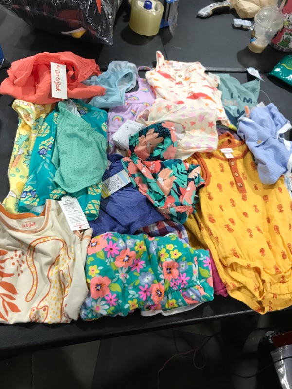 Photo 1 of BUNDLE OF TODDLER AND BABY CLOTHES SIZES VARY 