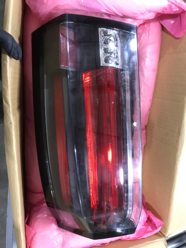 Photo 2 of ANZO USA 311275 Tail Light Assembly Clear Lens Black Housing w/LED Tail Light Assembly