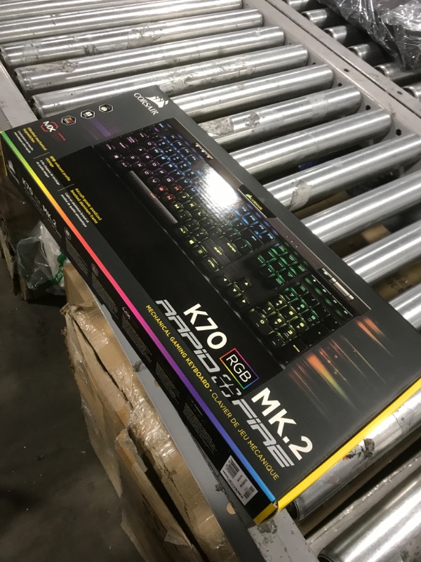 Photo 2 of Corsair K70 RGB MK.2 RAPIDFIRE Mechanical Gaming Keyboard