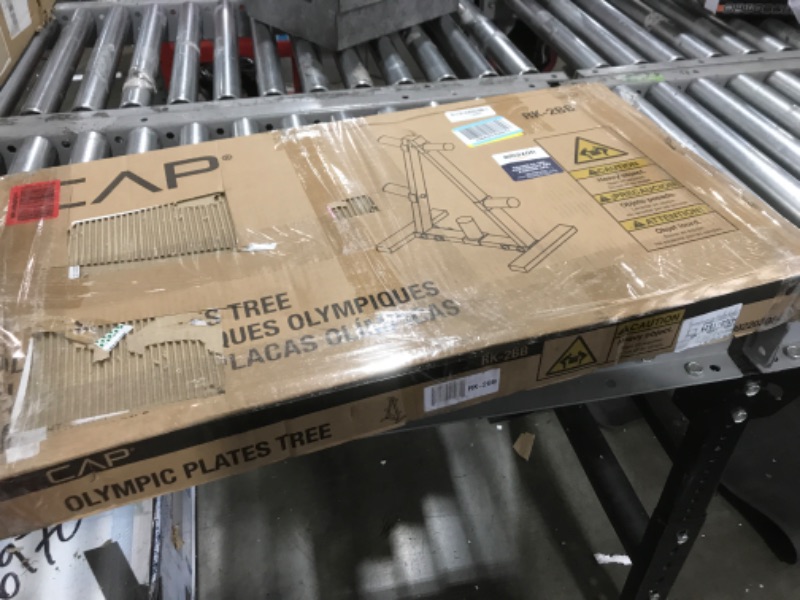 Photo 1 of CAP Barbell A Frame Olympic Plate Rack, Dark Gray