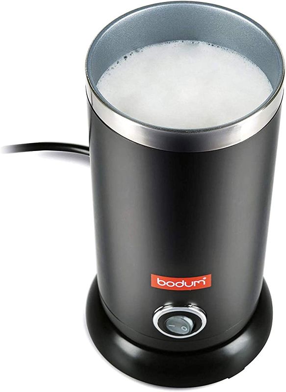 Photo 1 of Bodum 11870-01US Bistro Electric Milk Frother, 10 Ounce, Black
