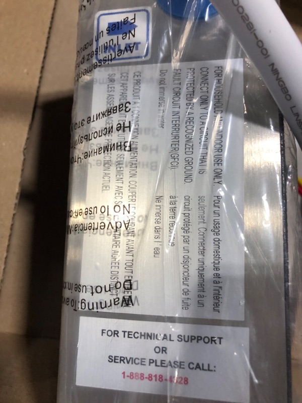 Photo 3 of iHeat Tankless S-12 240V 54A 12KW Stainless Steel Enclosure 7.2" by 11" by 3" 1/2"CPT 36' AWG#6 Electric Water Heater, 7.5 lb
