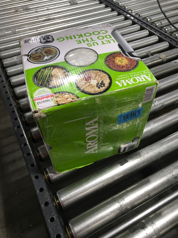 Photo 1 of Aroma Housewares ARC-914SBD Digital Cool-Touch Rice Grain Cooker and Food Steamer, Stainless, Silver, 4-Cup (Uncooked) / 8-Cup (Cooked) Basic