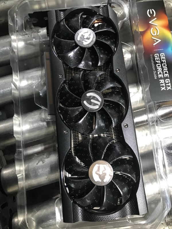 Photo 3 of EVGA GeForce RTX 3070 Ti XC3 Ultra Gaming, 08G-P5-3785-KL, 8GB GDDR6X, iCX3 Cooling, ARGB LED, Metal Backplate