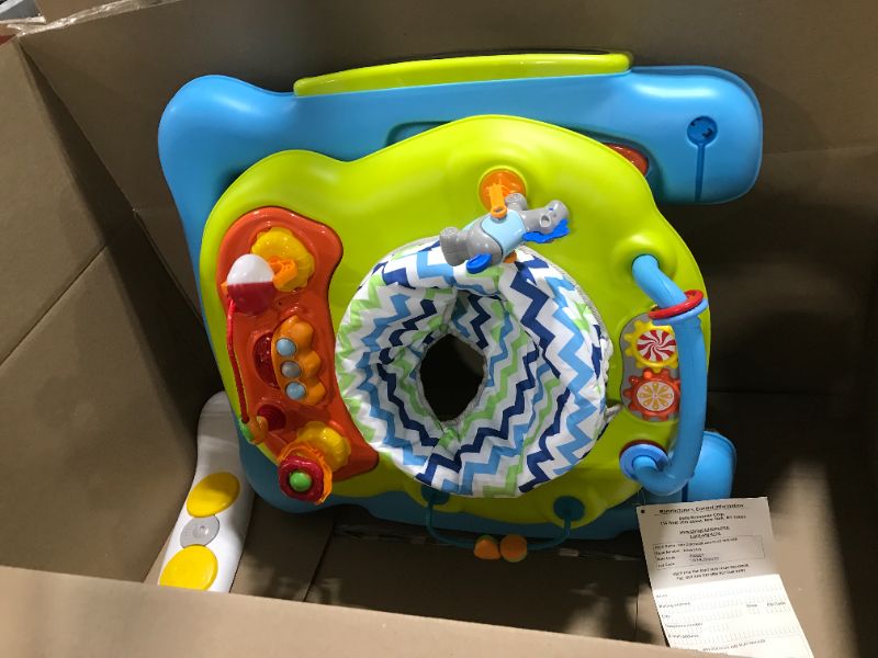 Photo 1 of Delta Children 4-in-1 Discover & Play Musical Walker, Blue/Green
