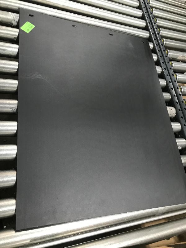 Photo 1 of Buyers Products, Black Polymer Mudflaps 24x30 Inch