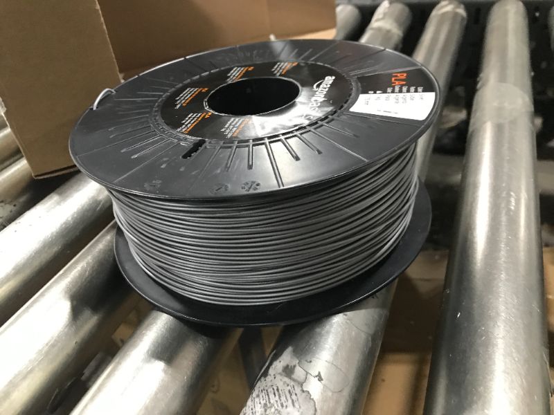 Photo 1 of Amazon Basics PLA 3D Printer Filament, 1.75mm, Blue, 1 kg Spool
