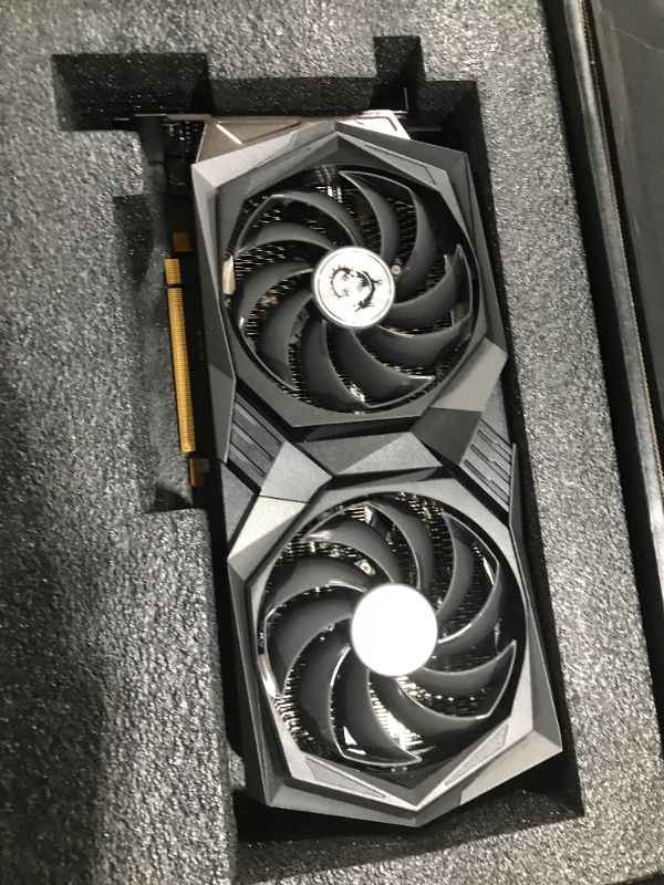 Photo 2 of MSI Gaming GeForce RTX 3060 Ti LHR 8GB GDRR6 256-Bit HDMI/DP Nvlink Torx Fan 4 RGB Ampere Architecture OC Graphics Card