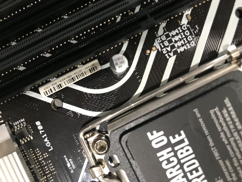Photo 1 of ASUS Prime B660M-A WiFi D4 LGA 1700(Intel 12th Gen) mATX Motherboard (PCIe 4.0,Intel Wi-Fi 6,DDR4,2xM.2 Slots, 1Gb LAN, DP,2 x HDMI, Rear USB 3.2 Gen 2, Front USB 3.2 Gen 1 Type-C, Aura Sync)