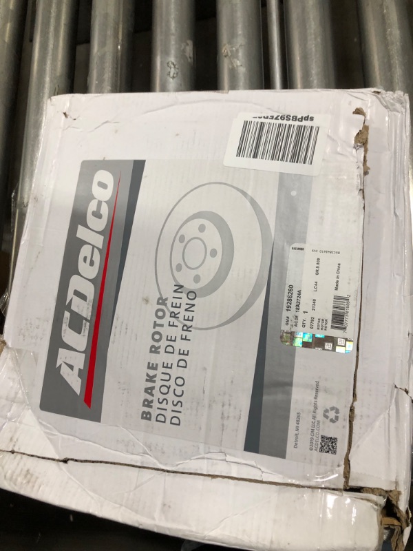 Photo 3 of ACDelco Silver 18A2724A Front Disc Brake Rotor