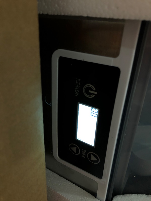Photo 2 of Frigidaire Countertop Crunchy Chewable Nugget Ice Maker V2, 44lbs per Day, Stainless Steel