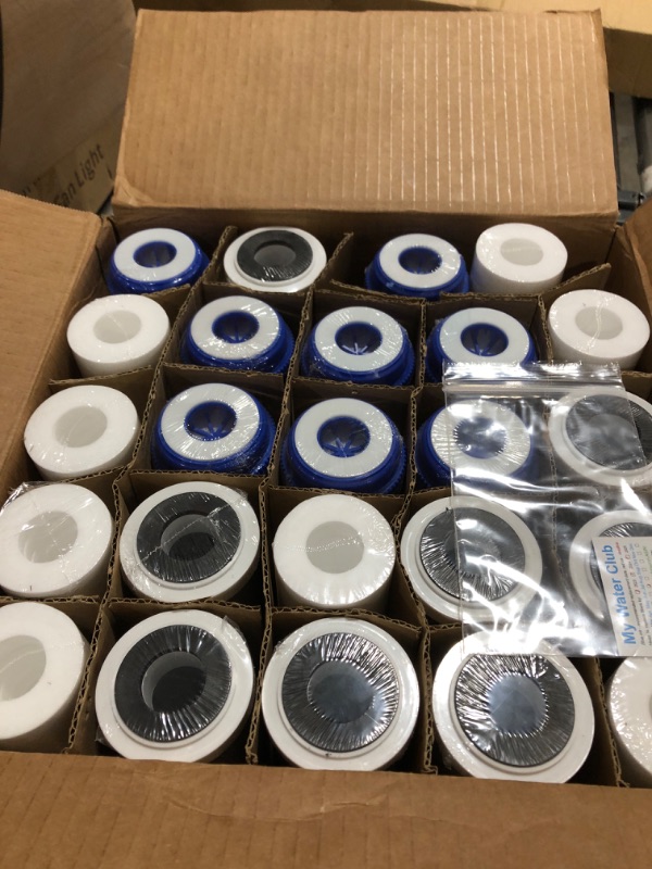 Photo 1 of 4 Years Supply (24 pcs) for 3 Stage Whole House Filtration System or Reverse Osmosis RO. Replacement Set of 3 filters: Sediment, GAC, CTO Carbon Block