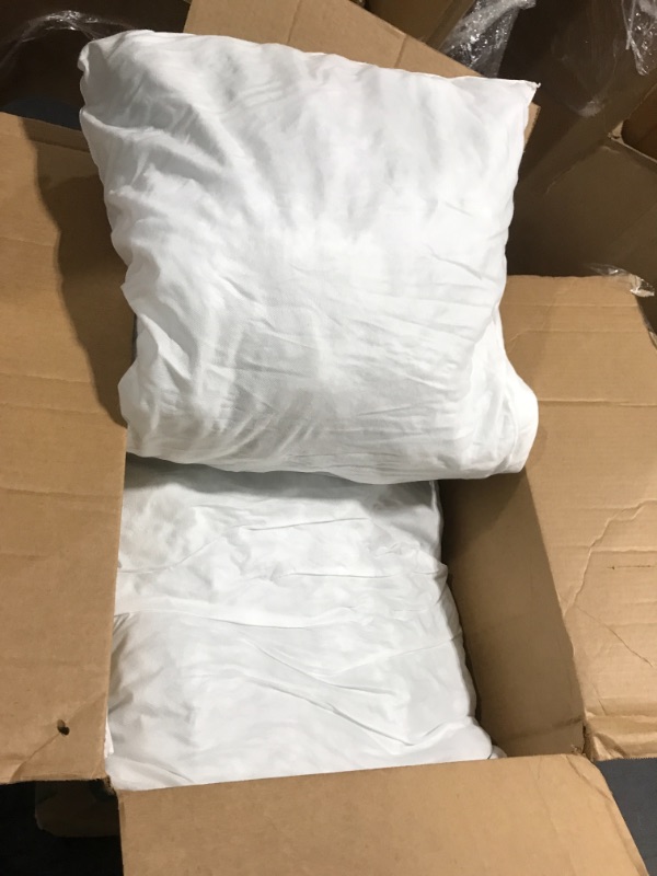 Photo 1 of 2 WHITE PILLOWS 