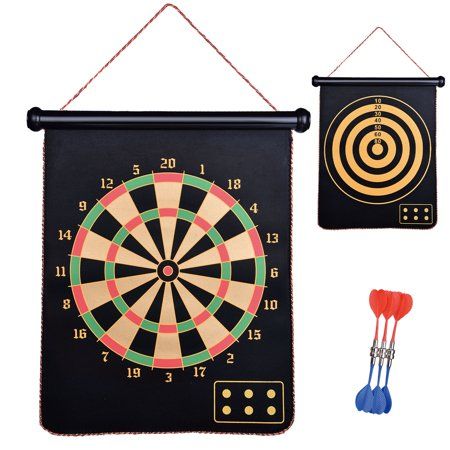 Photo 1 of Fun Little Toys Magnetic Dart Board for Kids Kids Safety Dart Board Game Set with 6 Magnetic Throwing Darts Gifts for 4-12 Year Old Boy