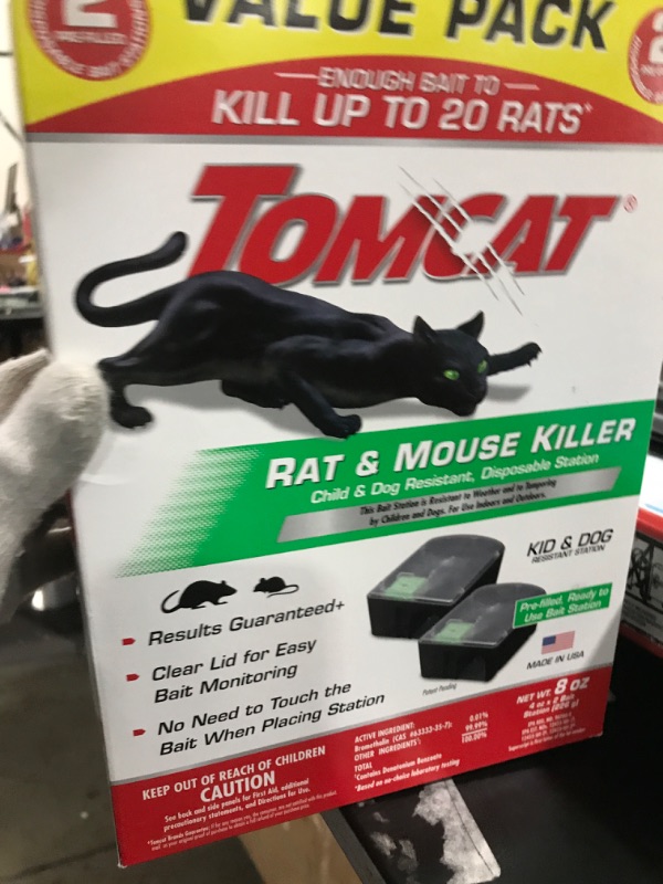 Photo 2 of 263827 4 Oz Rat & Mouse Bait - Pack of 2
