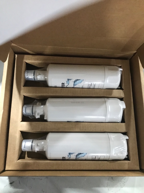 Photo 1 of Amazon Basics Replacement LG LT700P Refrigerator Water Filter Cartridge - Pack of 3, Standard Filtration Standard 3 Count (Pack of 1)