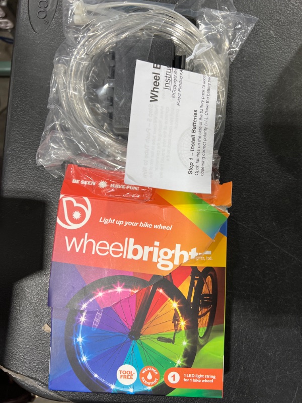 Photo 2 of Color Morphing Wheel Brightz LED Bicycle Light