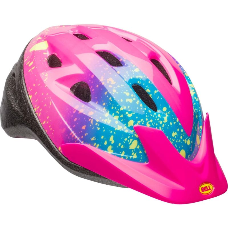 Photo 1 of Bell Rally Girls Bike Helmet Pink Splatter Child 5+