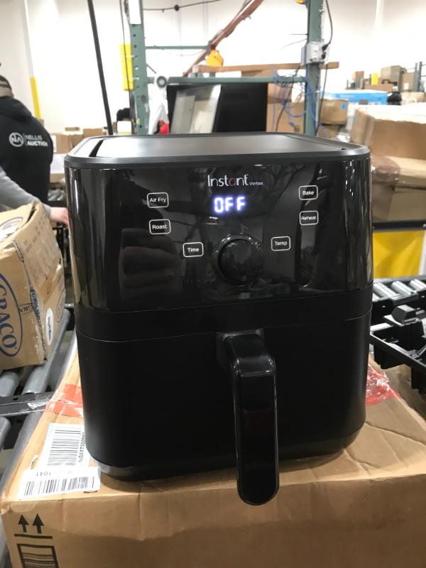 Photo 1 of Instant Vortex 5.7QT Air Fryer Oven Combo, From the Makers of Instant Pot, Customizable Smart Cooking Programs, Digital Touchscreen, Nonstick and Dishwasher-Safe Basket, App with over 100 Recipes 5.7QT Vortex