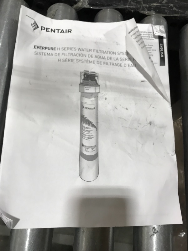 Photo 5 of Pentair Everpure H-300-NXT Drinking Water System, EV927151, Includes Filter Head, Filter Cartridge, All Hardware and Connectors, 300 Gallon Capacity, 0.5 Micron