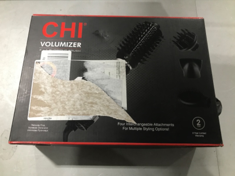 Photo 3 of CHI Volumizer 4-in-1 Blowout Brush | Ceramic and Ion Technology | Black