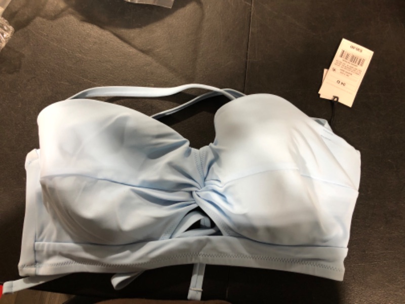 Photo 1 of BLUE SWIMSUIT TOP SIZE 34D