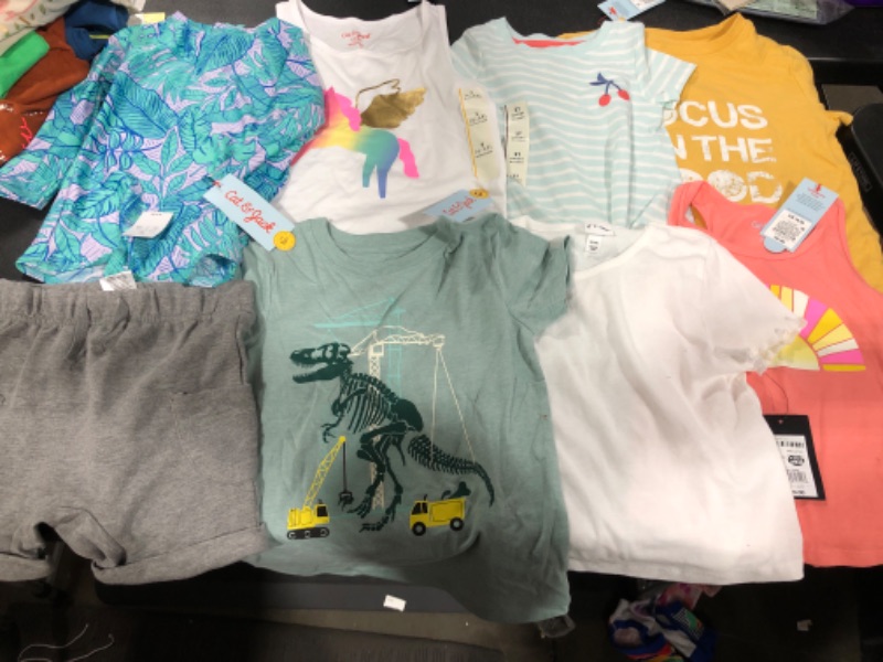 Photo 1 of BUNDLE OF TODDLER SHIRTS/CLOTHING SIZES 2T-5T 