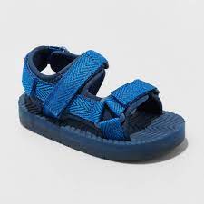 Photo 1 of BUNDLE OF 3 PAIRS! KIDS CAT & JACK BLUE SUMMER SANDALS SIZES: 8,8,9 