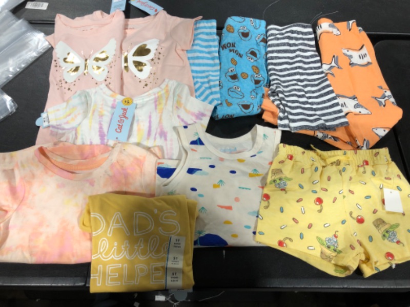 Photo 1 of BUNDLE OF TODDLER CLOTHING SIZES 2T-5T