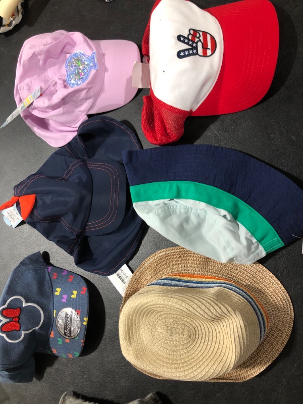 Photo 1 of Assorted Kids Summer Hats