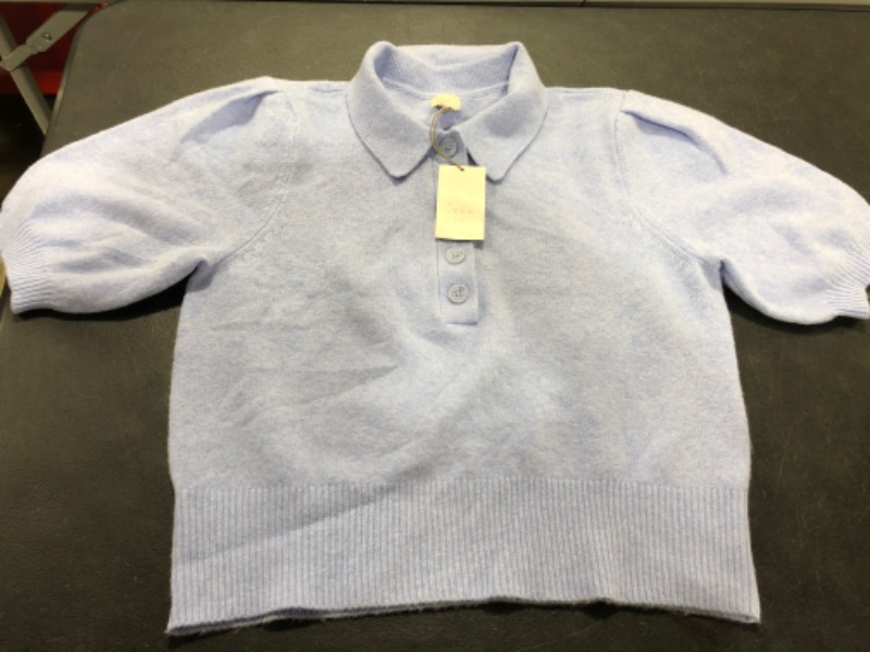 Photo 1 of A NEW DAY BLUE SWEATER SIZE M 