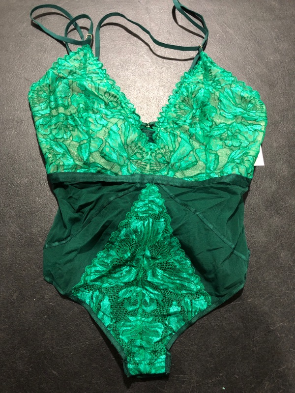 Photo 1 of AUDEN GREEN LINGERIE ONE PIECE SIZE L 