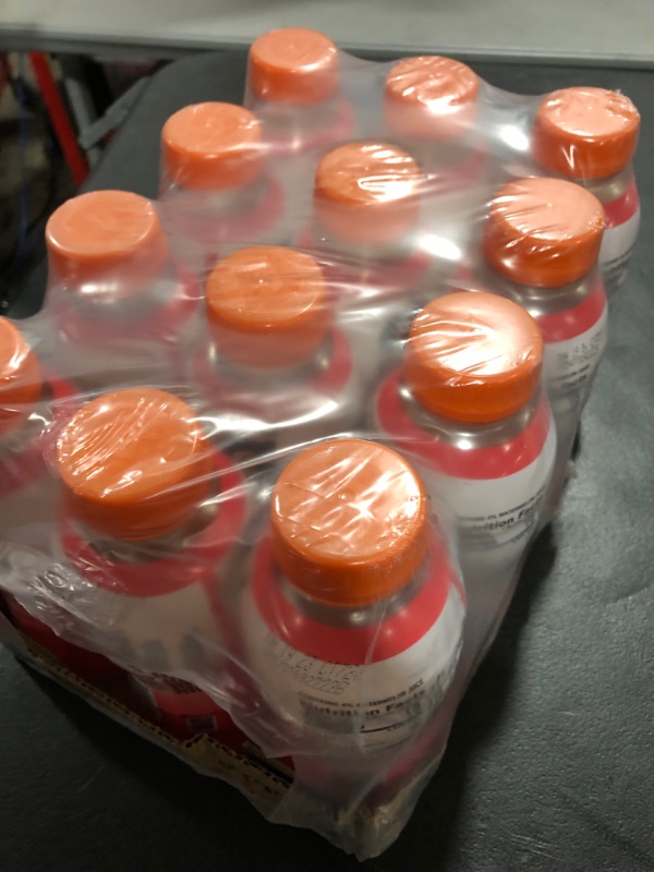 Photo 2 of 12 PACK Gatorade, Fit, Watermelon Strawberry Flavored, Electrolyte Beverage *EXP JUN 19 2023* 