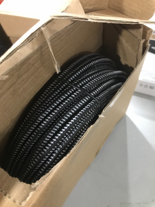 Photo 1 of Amazon Basics Braided RJ45 Cat-7 Gigabit Ethernet Patch Internet Cable - 50 Feet 50-Foot