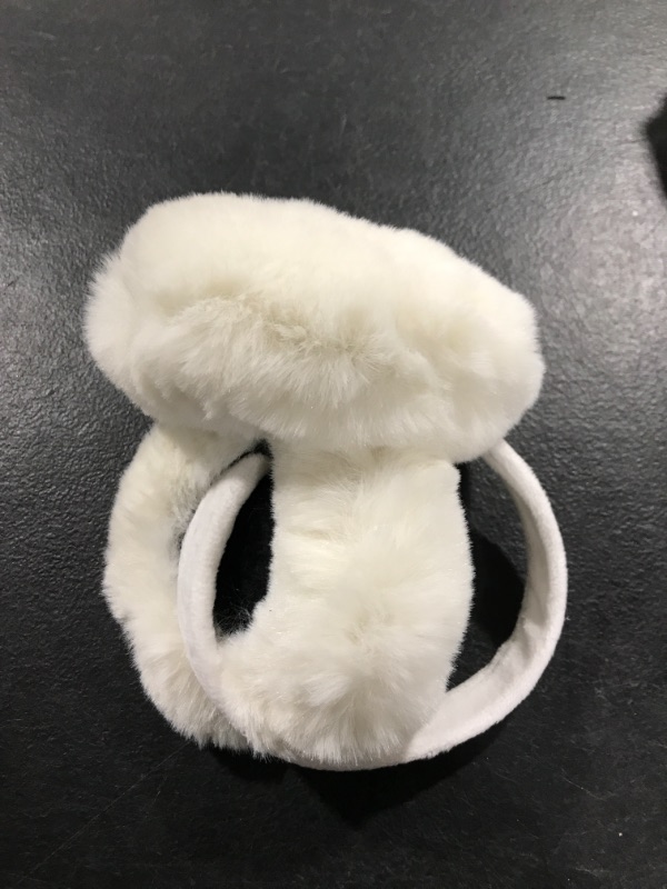 Photo 2 of LCXSHYE Winter Ear muffs Faux Fur Warm Earmuffs Cute Foldable Outdoor Ear Warmers For Women Girls