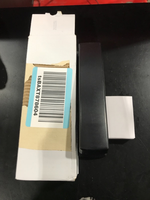 Photo 2 of Amazon Basics Stapler with 1250 Staples, for Office or Desk, 25 Sheet Capacity, Non-Slip, Black 1-Pack Stapler